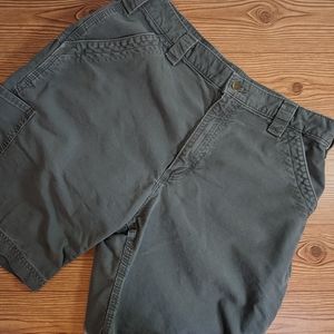 Carhartt Grey Carpenter Shorts